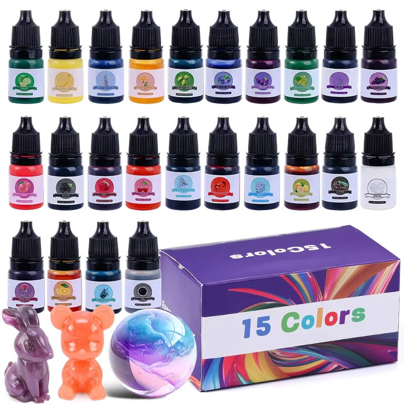 Woodworking Resin - Epoxy Resin Color Pigment 24 Vivid