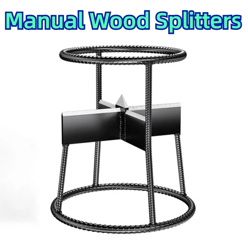 Woodworking Rasp - Manual Wood Splitter Metal Firewood Divider