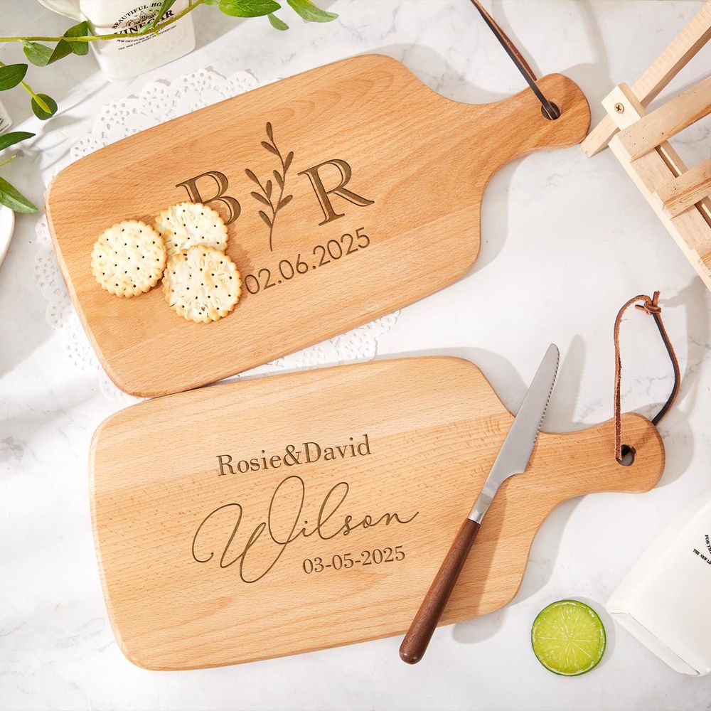 Woodworking Rasp - Custom Engraved Wooden Chopping Board, Logo