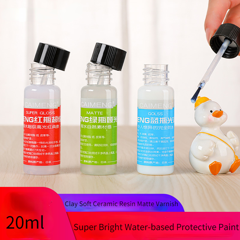 Woodworking Resin - 20ml Super Bright Water-based Protective Paint