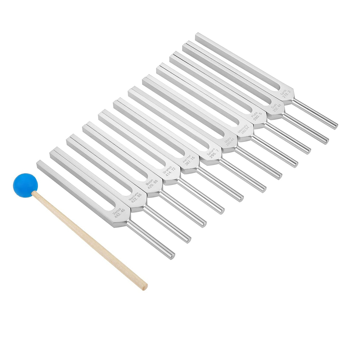 Woodworking Therapy - A22I Tuning Fork Set, 11 Tuning