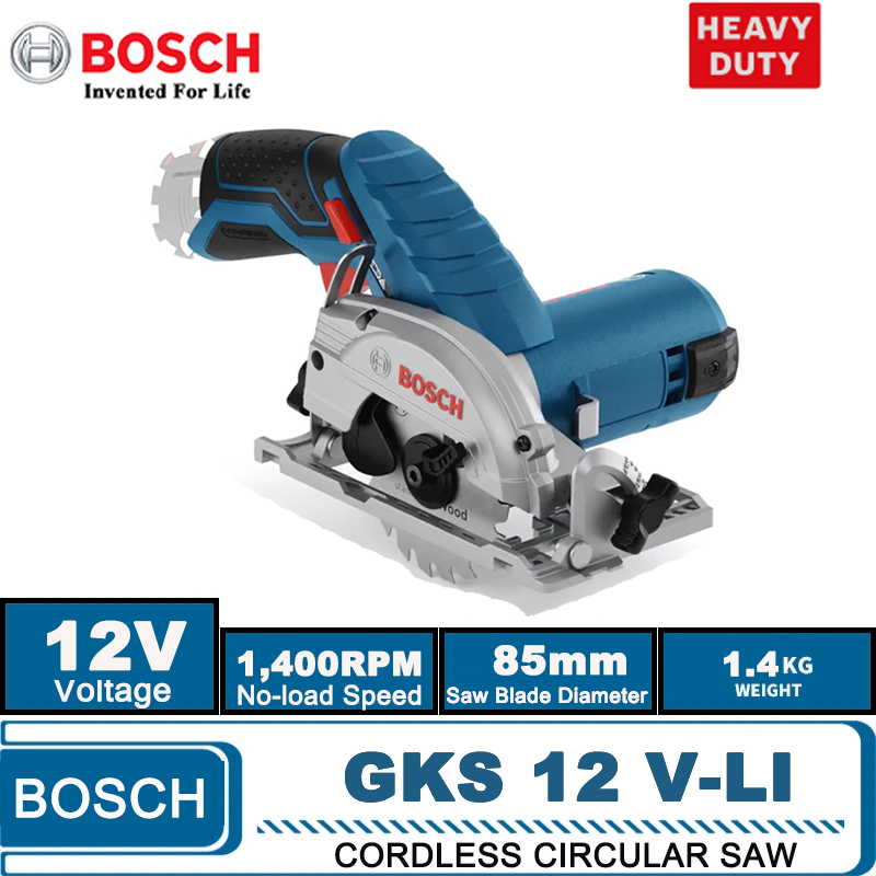 Woodworking Saw - BOSCH GKS 12V-LI Electric Circular Saw