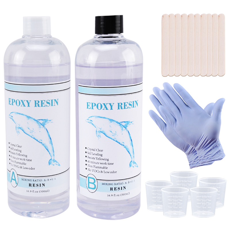 Woodworking Resin - 1:1 Clear Epoxy Resin Crystal Clear