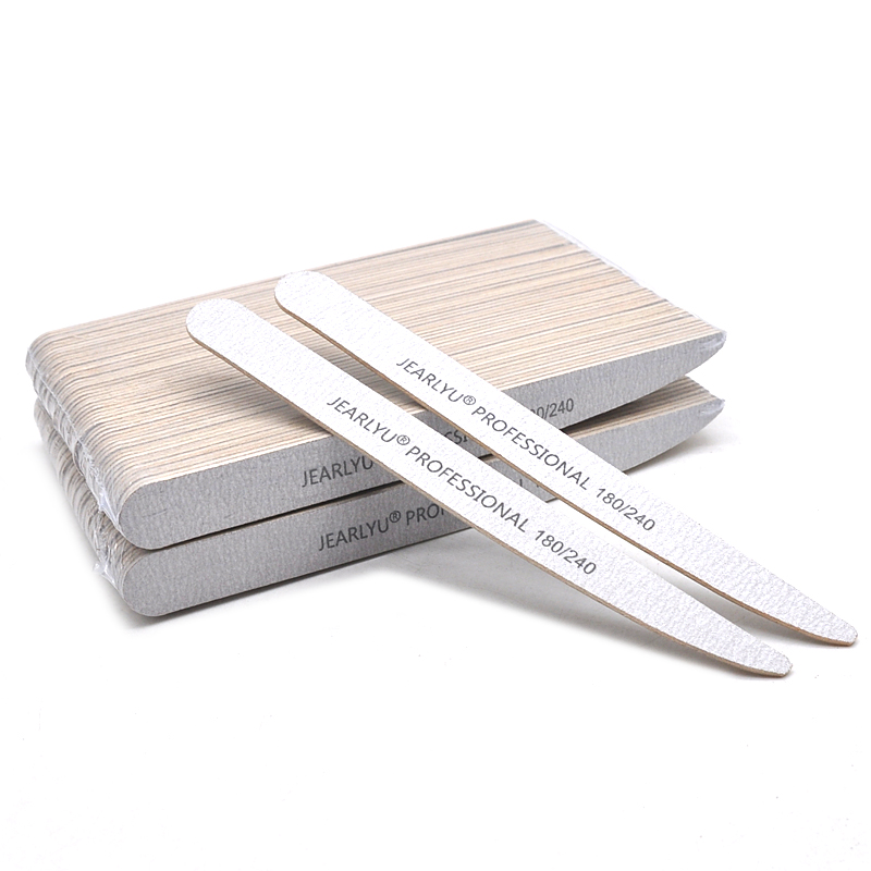 Woodworking File - 50pcs Lancet Wooden Nail Files 100/180/240