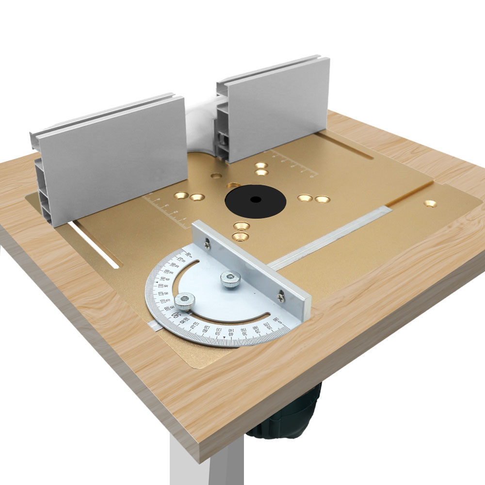 Woodworking Rasp - C8 Aluminum Router Table Insert Plate