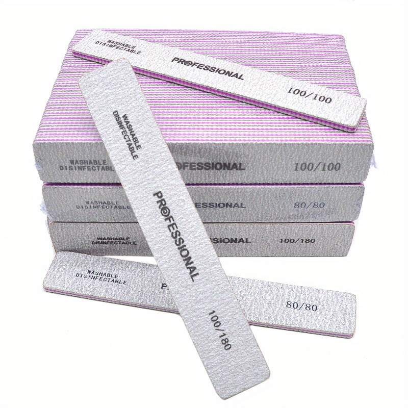 Woodworking File - Straight Nail File 80/100/180/240 Grits Nail
