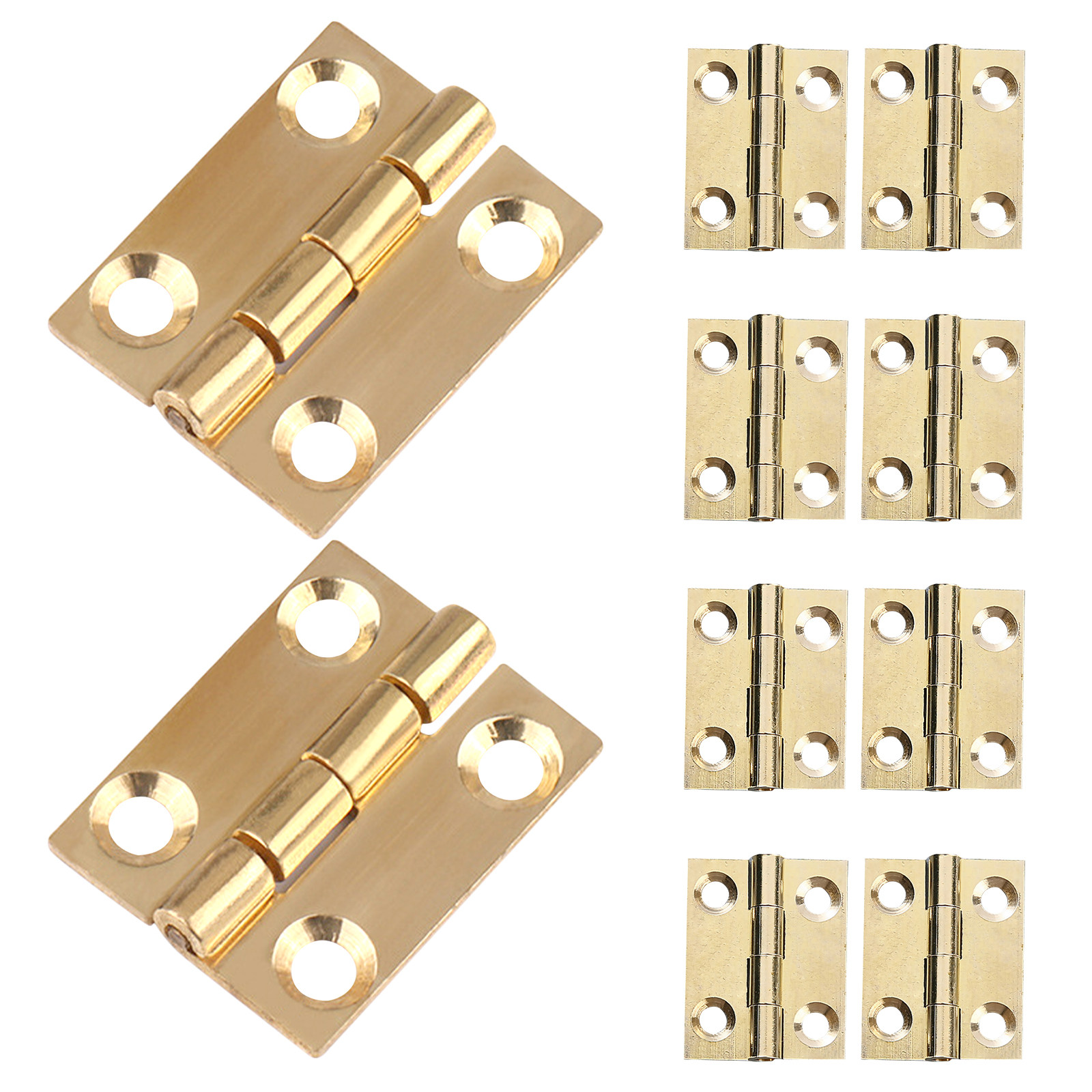10Pcs Brass Cabinet Door Hinge - Woodworking Kitchen Projects review and price