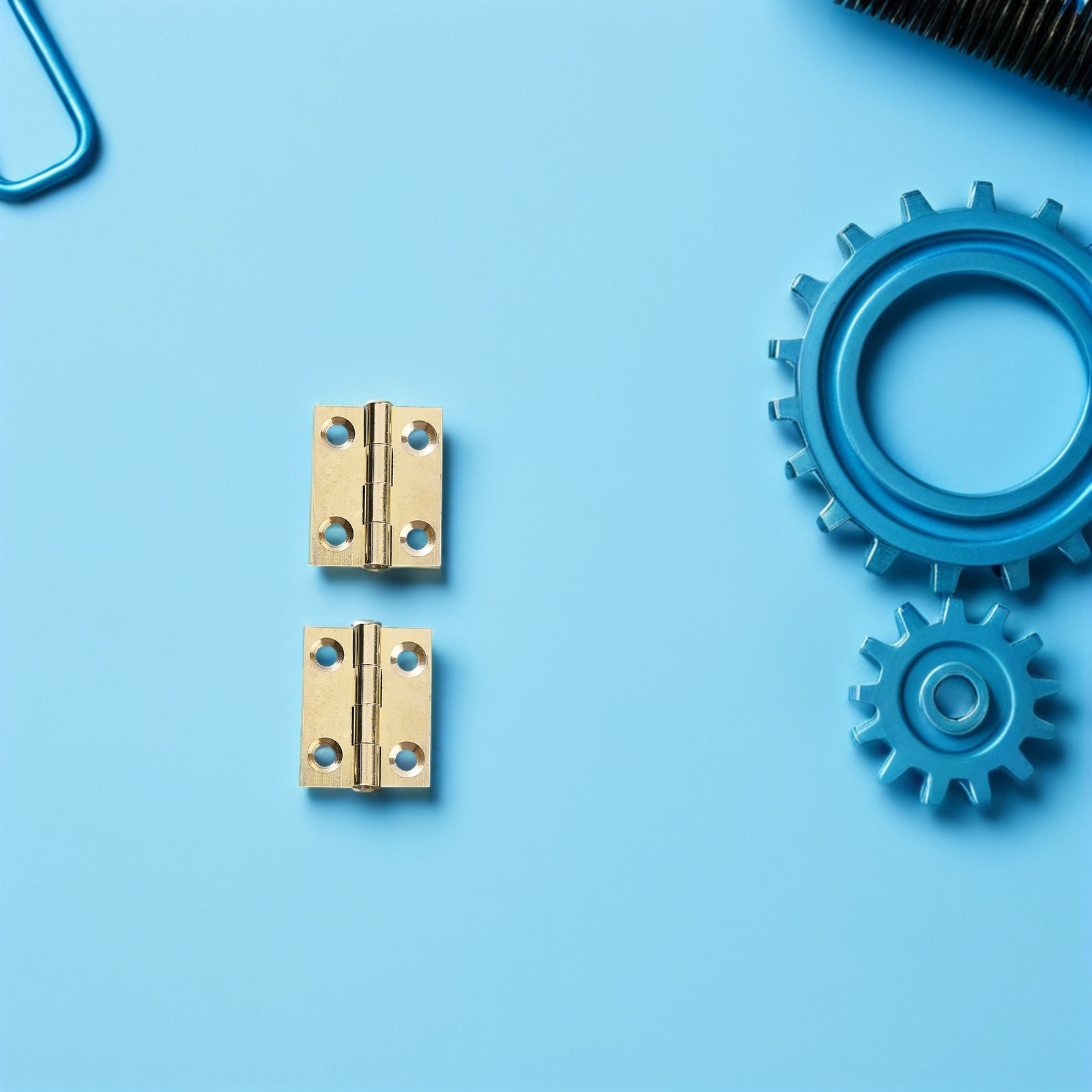 10Pcs Brass Cabinet Door Hinge - Woodworking Kitchen Projects review and price