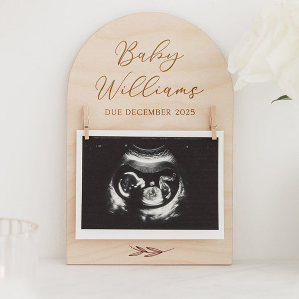 Personalised Pregnancy Announc - Woodworking Laser review and price