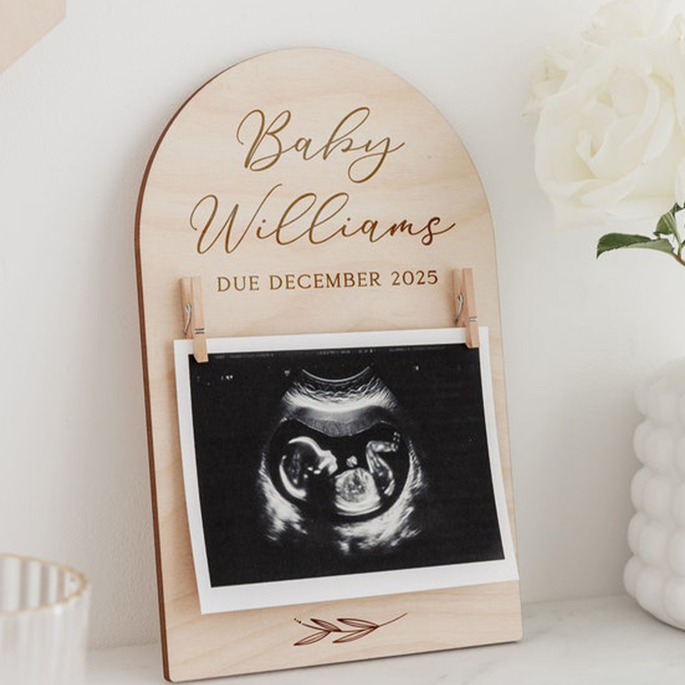 Personalised Pregnancy Announc - Woodworking Laser review and price