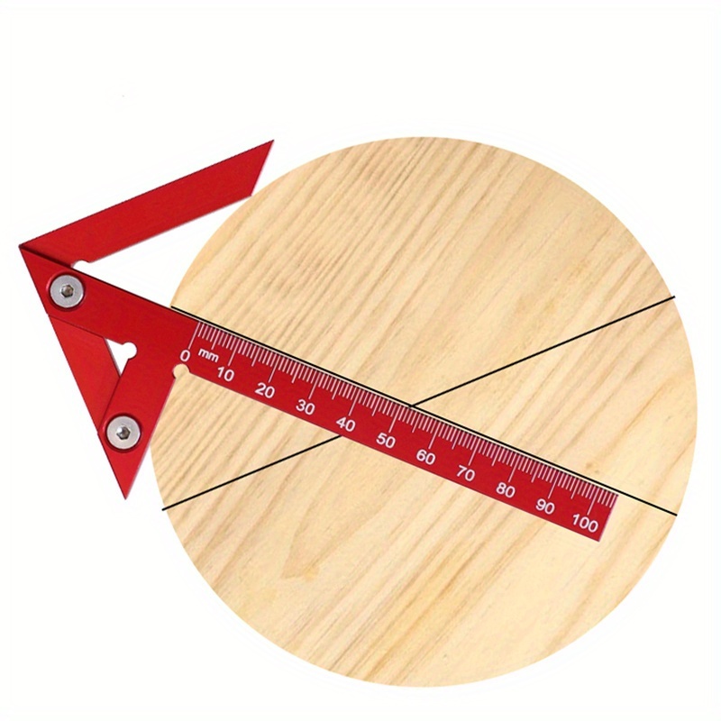 Center Finder Line Gauge 45/90 - Woodworking Ruler review and price