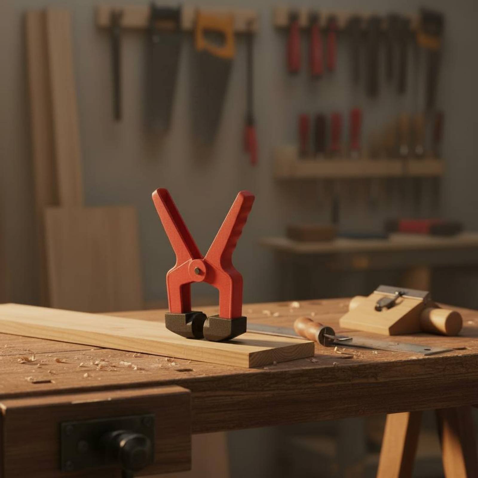 Triangular Clamp Clamp Red Col - Woodworking Clamp review and price