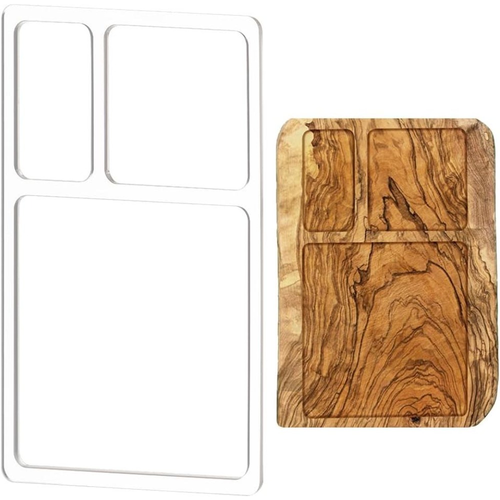 3 Pocket Valet Tray Router Tem - Woodworking Router Templates review and price