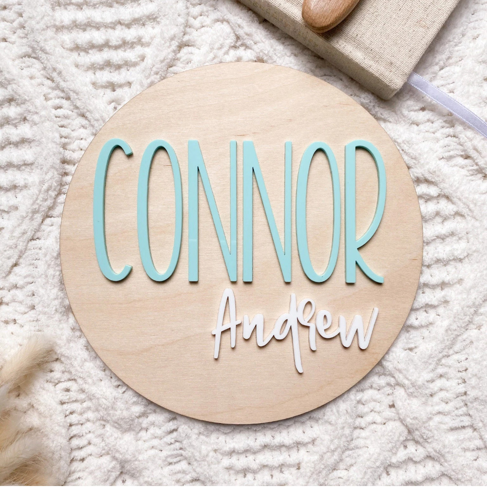 Personalised Birth Announcemen - Woodworking Laser review and price