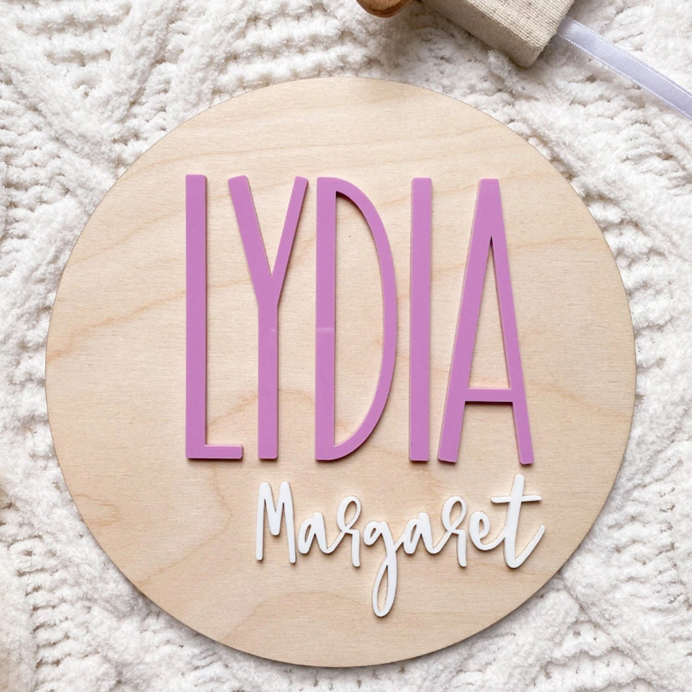 Personalised Birth Announcemen - Woodworking Laser review and price