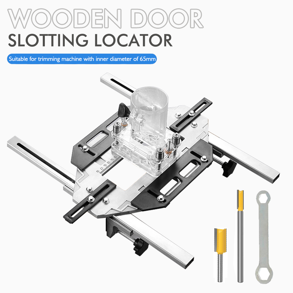 Door Hinge Template Hole Guide - Woodworking Router Templates review and price