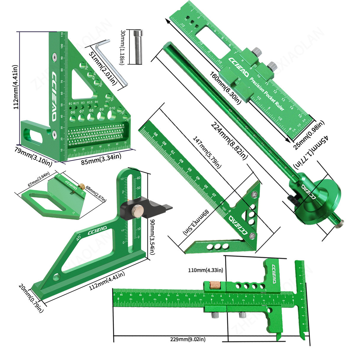 Woodworking measuring tool kit - Woodworking Free Plans review and price