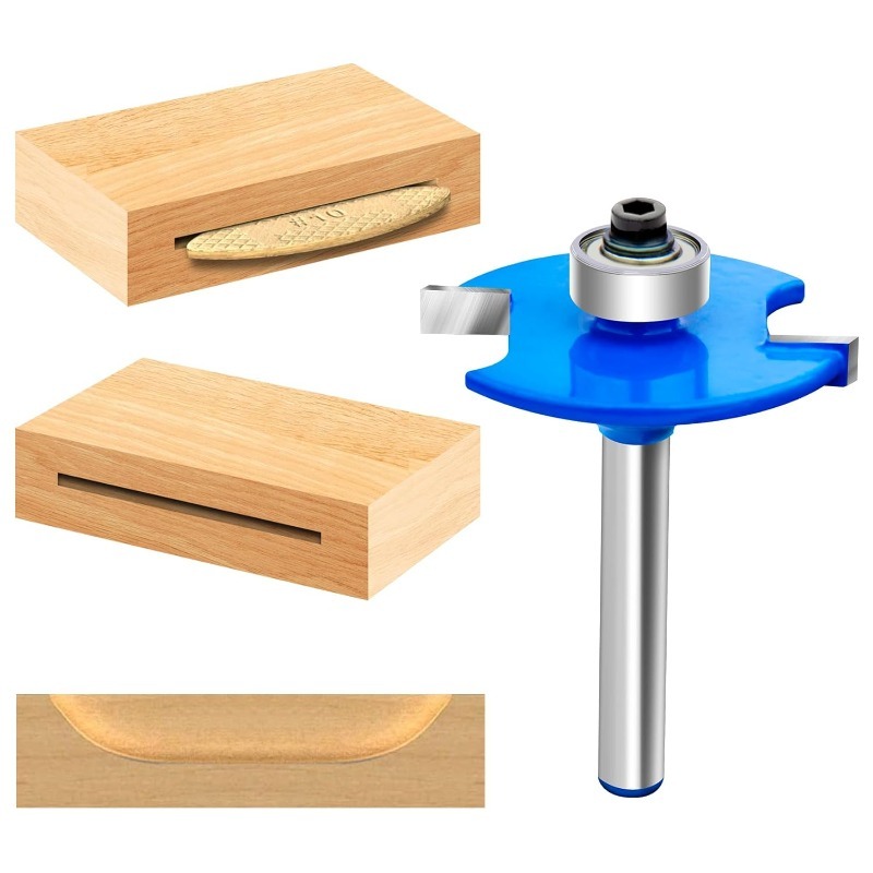 For 1pc 6.35mm Shank T-Sloting - Woodworking Router Templates review and price