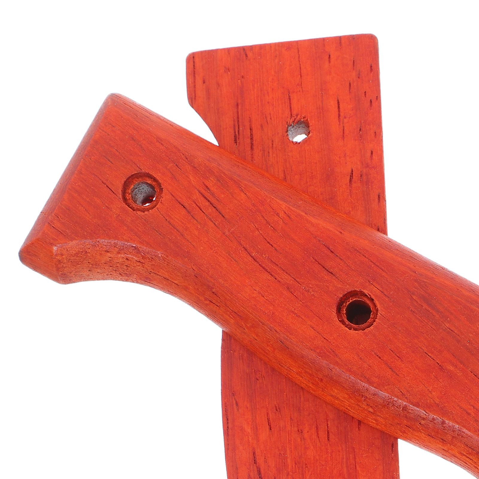 1Pair Red Pear Wood Knife Hand - Woodworking Kitchen Projects review and price