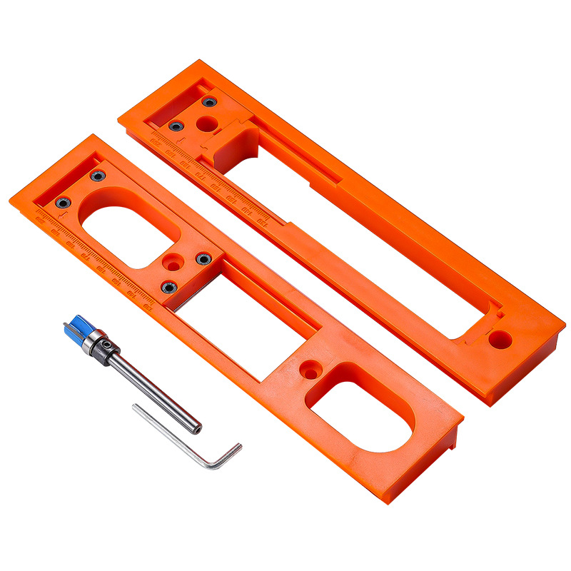 1Pc Hinge Mortise Template Inv - Woodworking Router Templates review and price