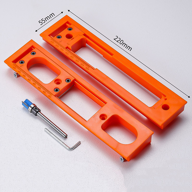 1Pc Hinge Mortise Template Inv - Woodworking Router Templates review and price