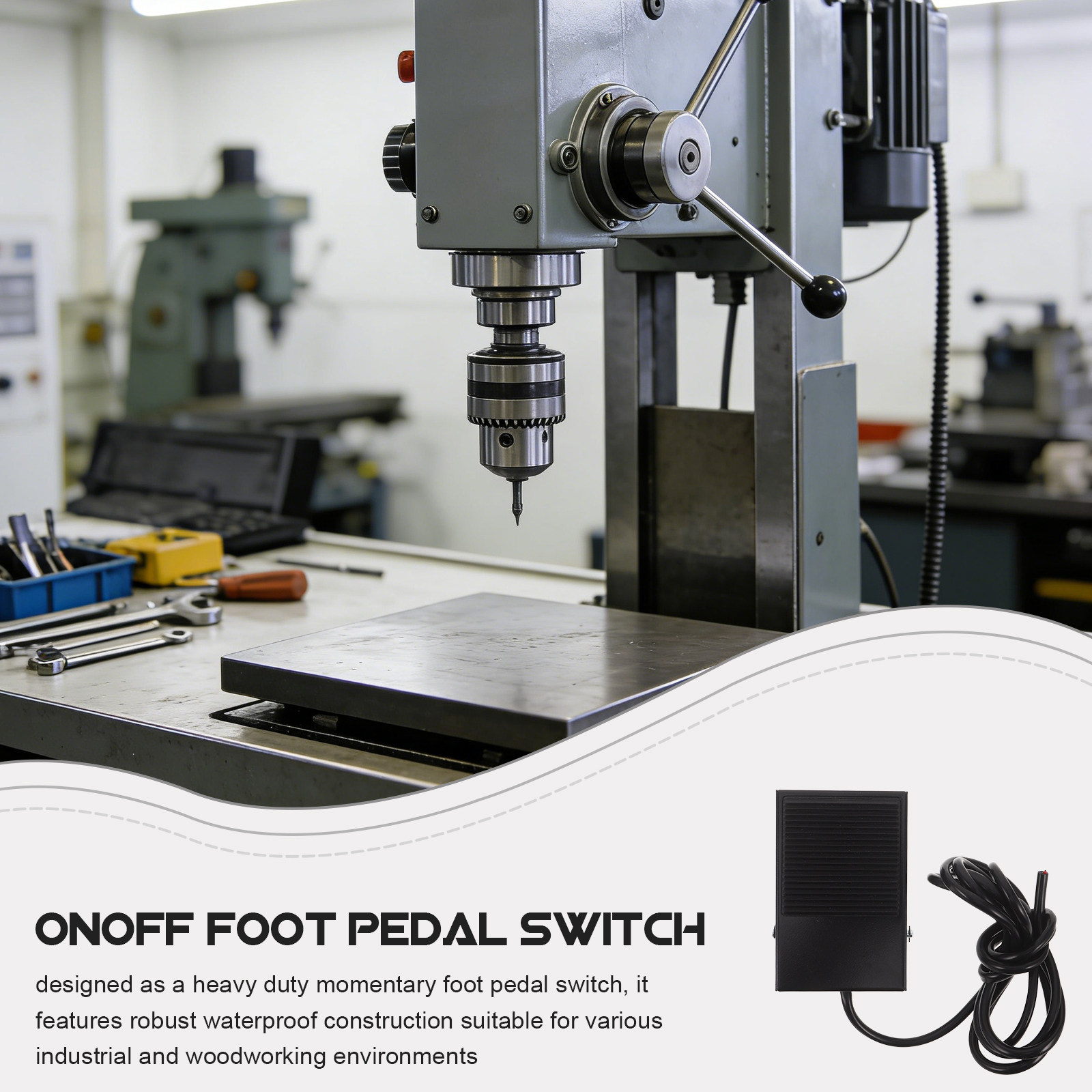 Momentary Foot Pedal Switch fo - Woodworking Industry review and price