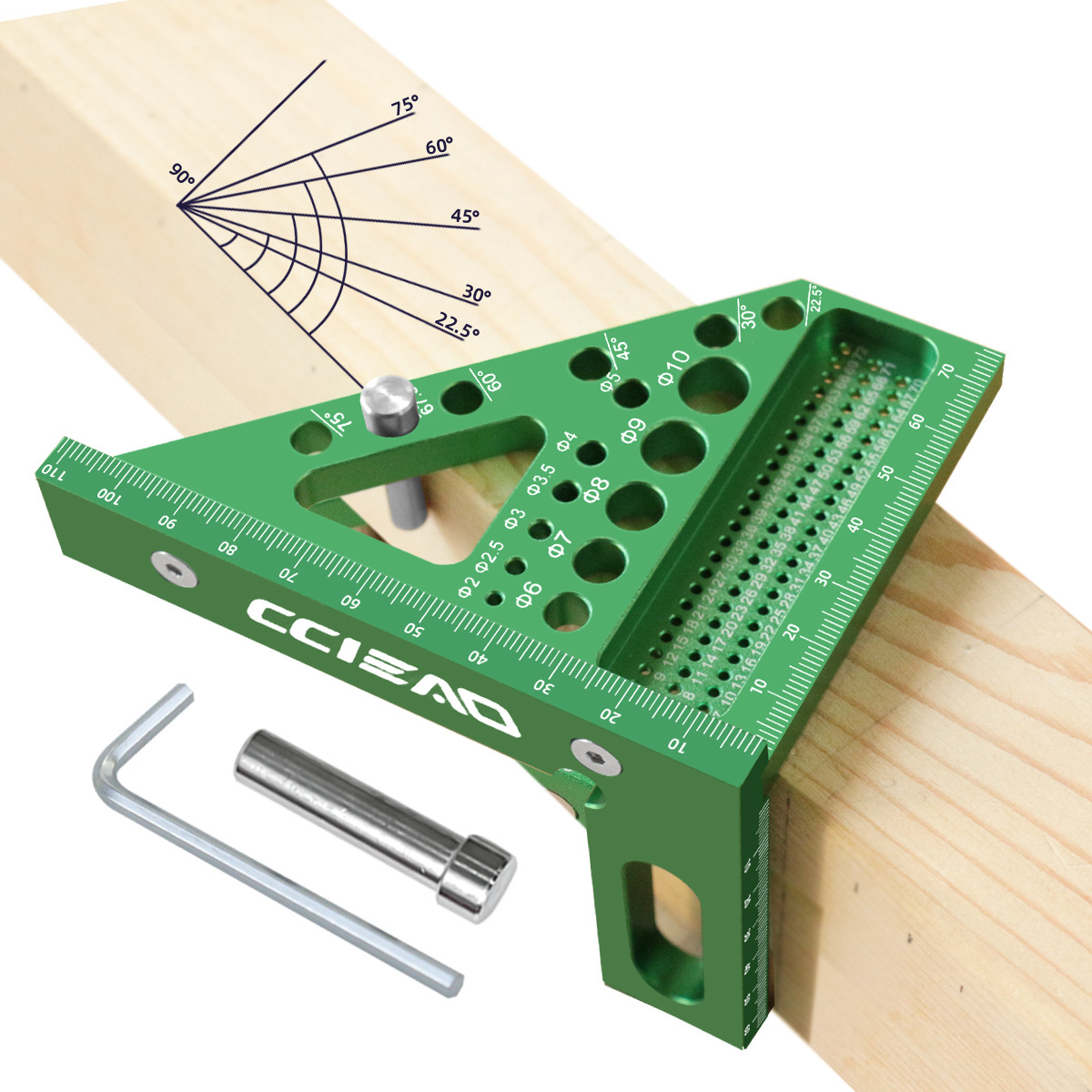 Carpenter Square 3D Multi Angl - Woodworking Ruler review and price