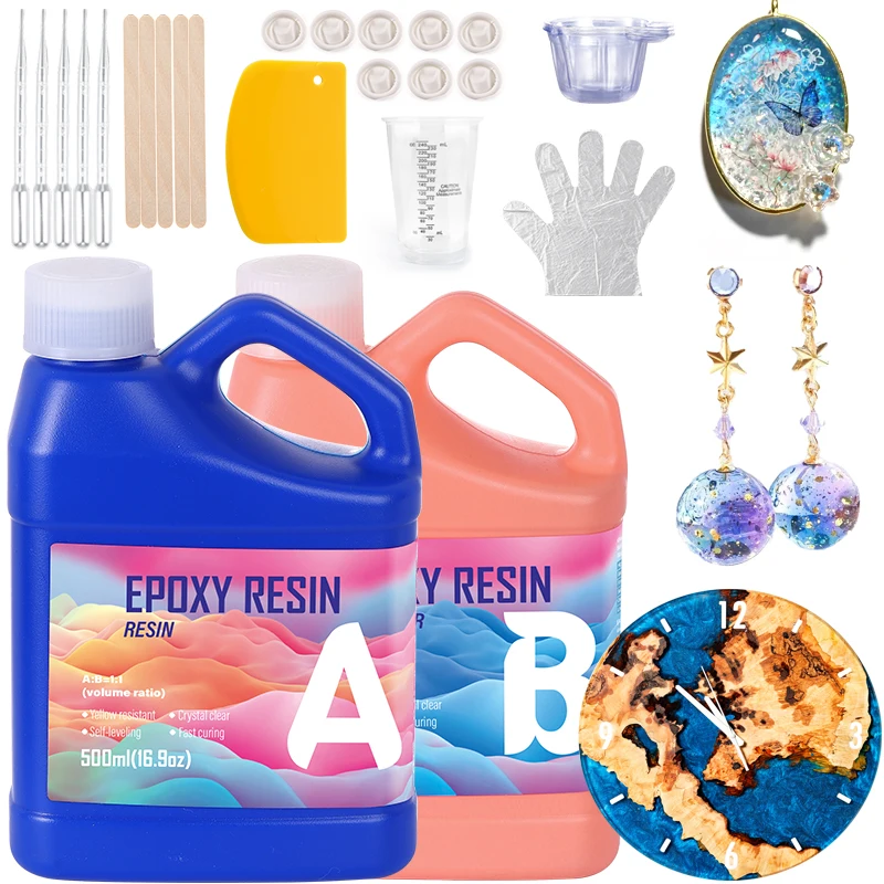 Easy Mixing Epoxy Resin Kit Cr - Woodworking Resin review and price