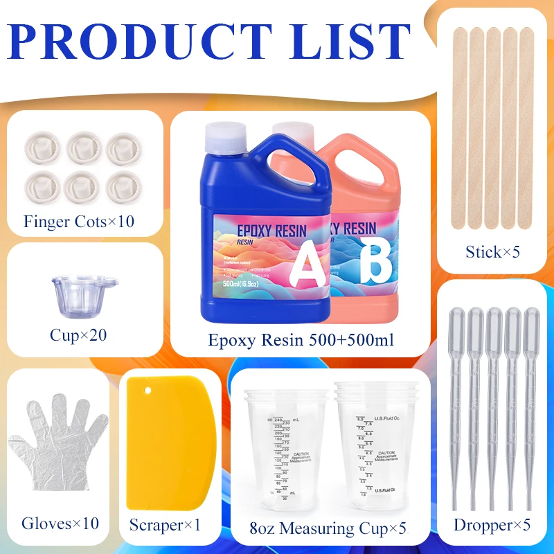 Easy Mixing Epoxy Resin Kit Cr - Woodworking Resin review and price