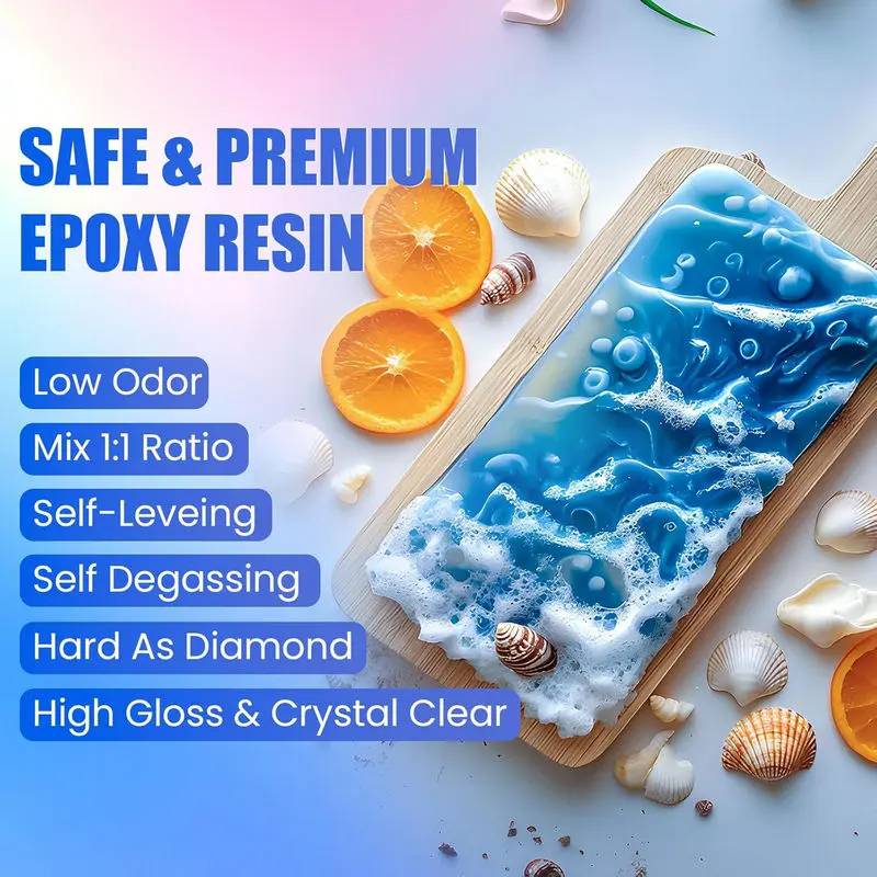 Easy Mixing Epoxy Resin Kit Cr - Woodworking Resin review and price