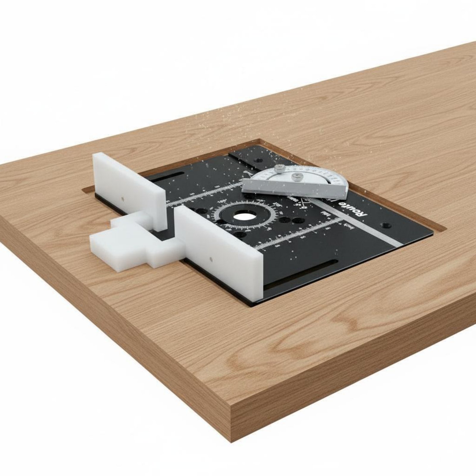 Aluminum Router Insert Plate L - Woodworking Laser review and price