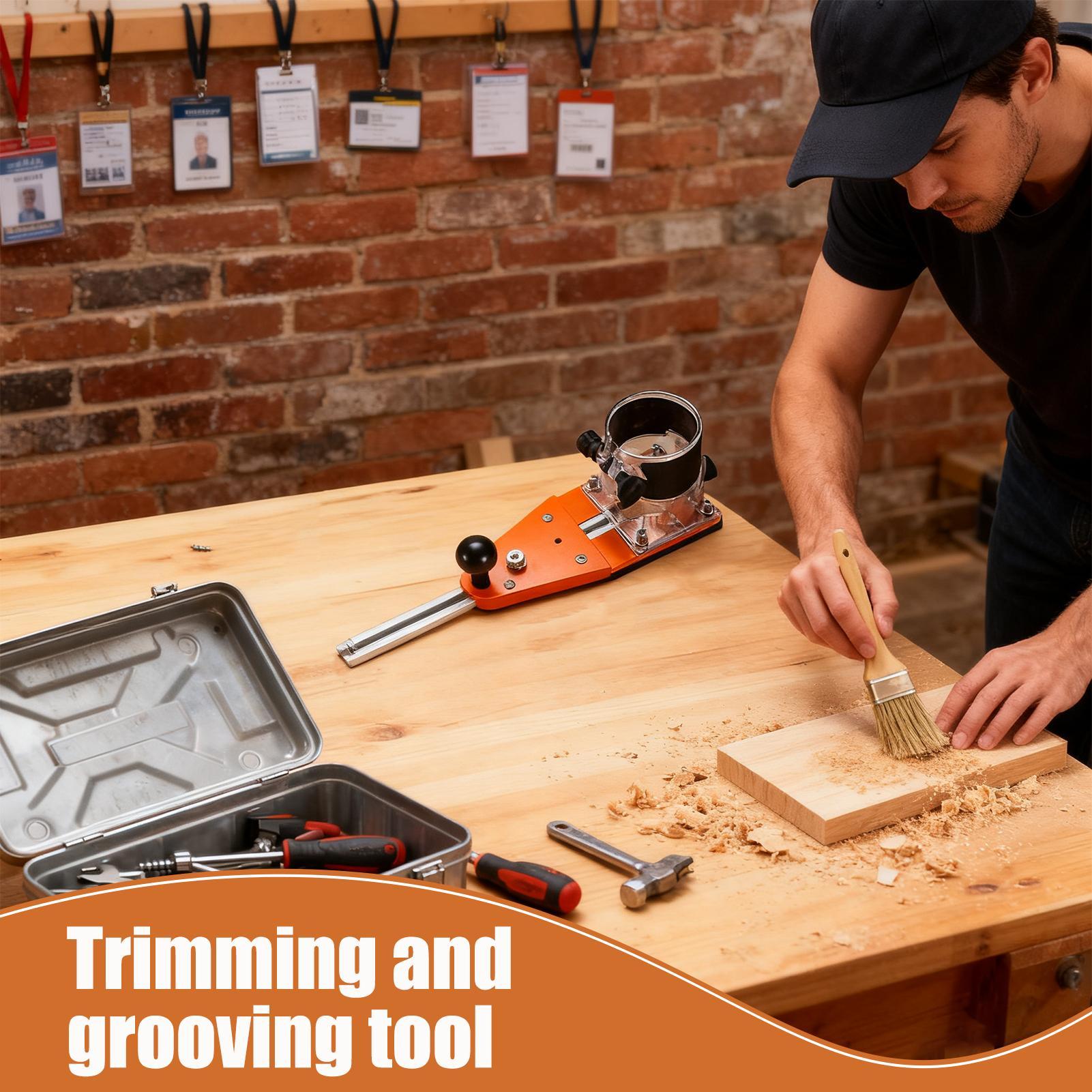 Circle Cutting Jig Ergonomic B - Woodworking Router Templates review and price