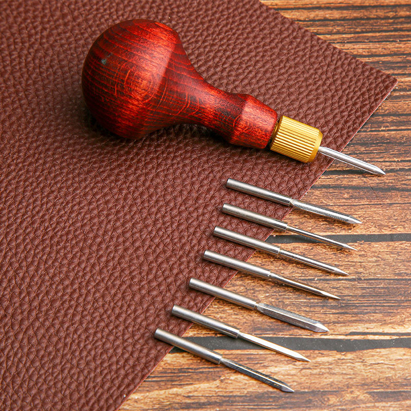 1Set DIY Leather Punch Awl Woo - Woodworking Shoes review and price