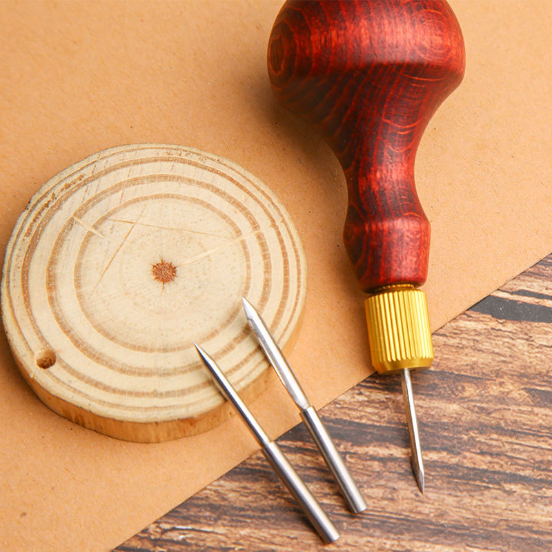1Set DIY Leather Punch Awl Woo - Woodworking Shoes review and price