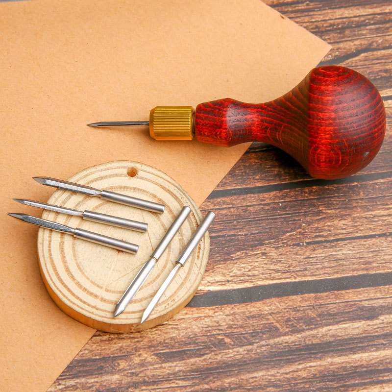 1Set DIY Leather Punch Awl Woo - Woodworking Shoes review and price