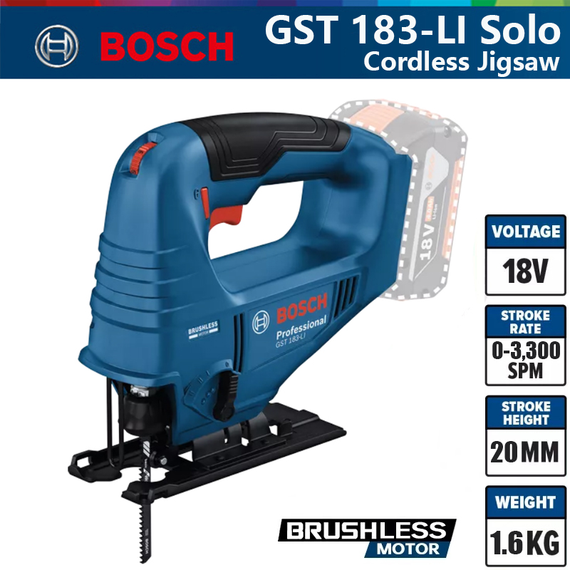 Bosch GST 183-LI Professional  - Woodworking Saw review and price