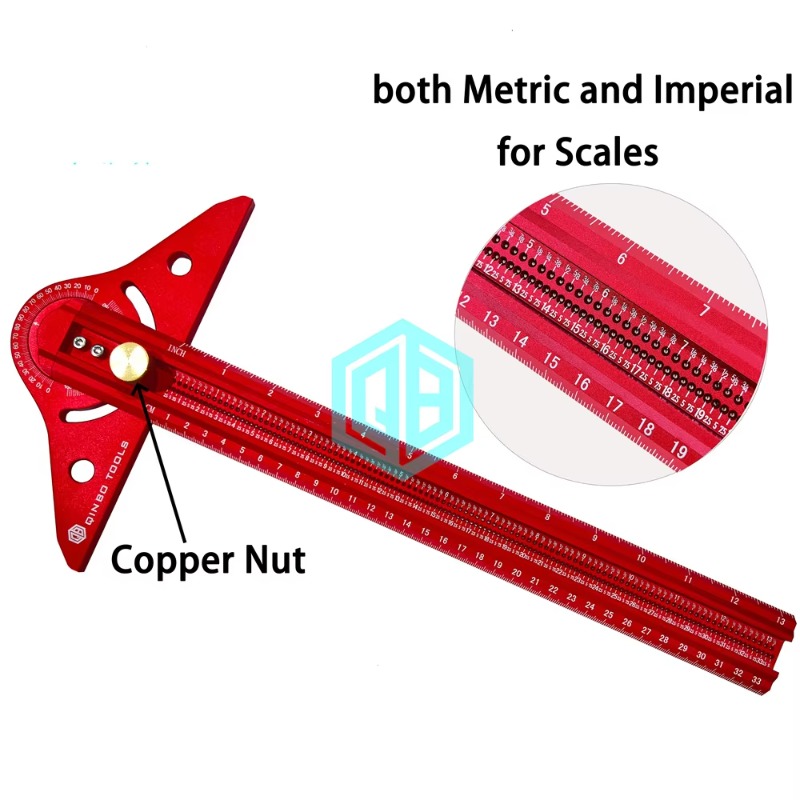 13 Inch Heavy-Duty Aluminum Al - Woodworking Ruler review and price