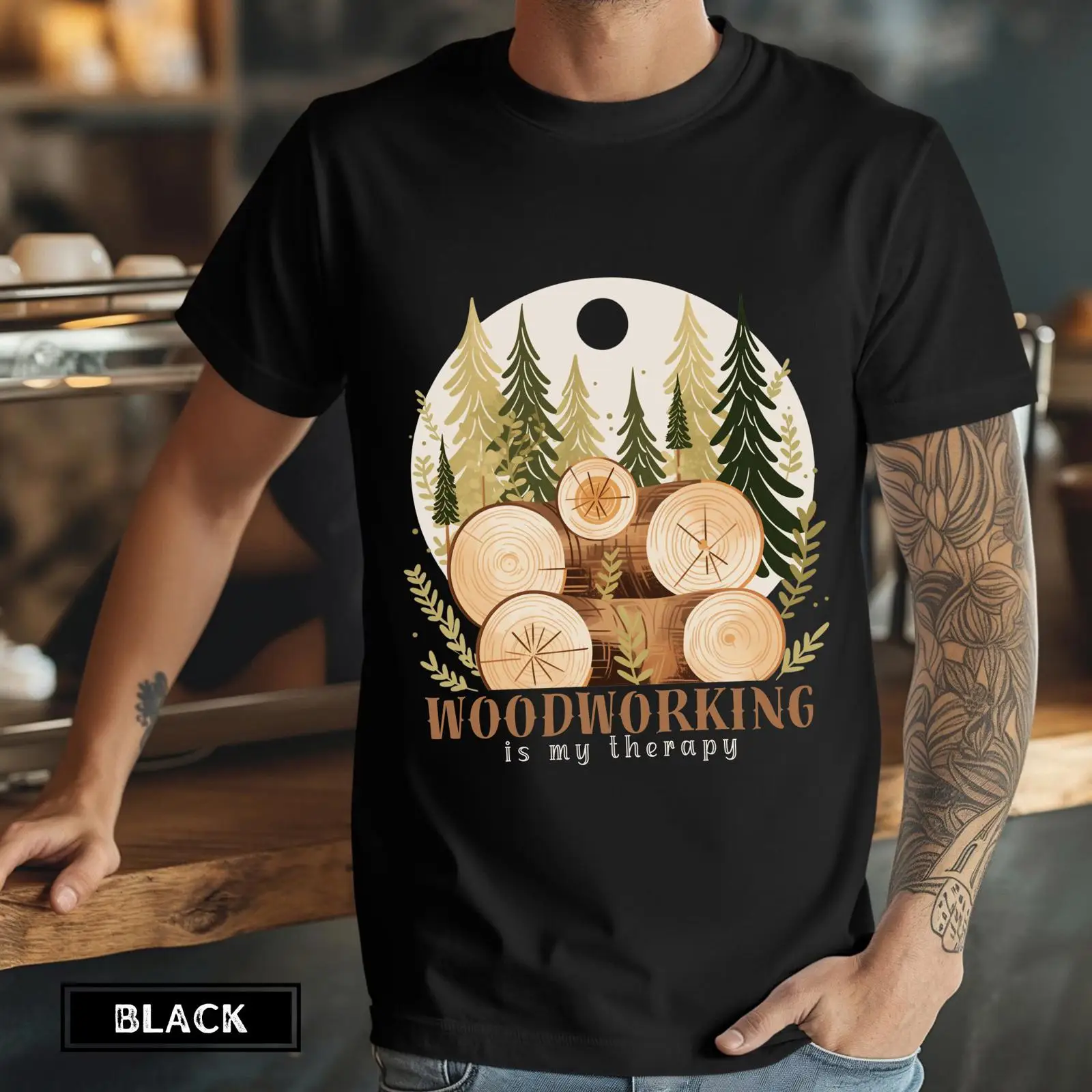 Woodworking Is My Therapy T Sh - Woodworking Therapy review and price