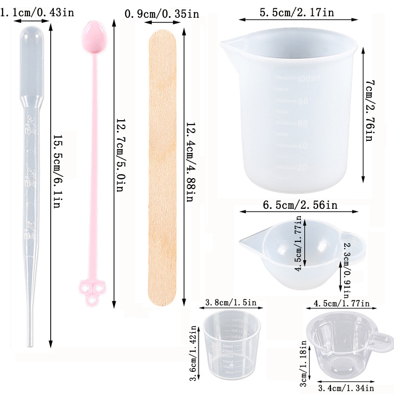 Epoxy Resin Tools Kit Silicone - Woodworking Resin review and price