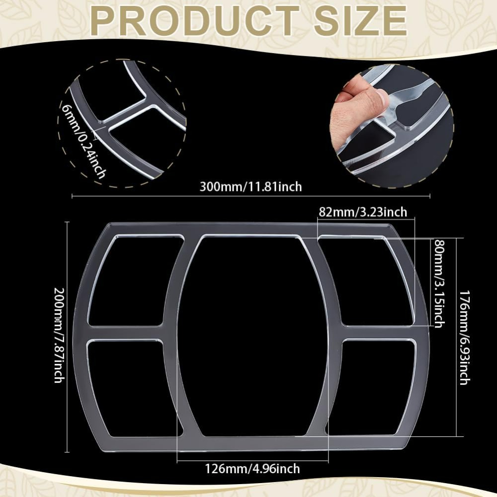 5 Pocket Valet Tray Router Tem - Woodworking Router Templates review and price