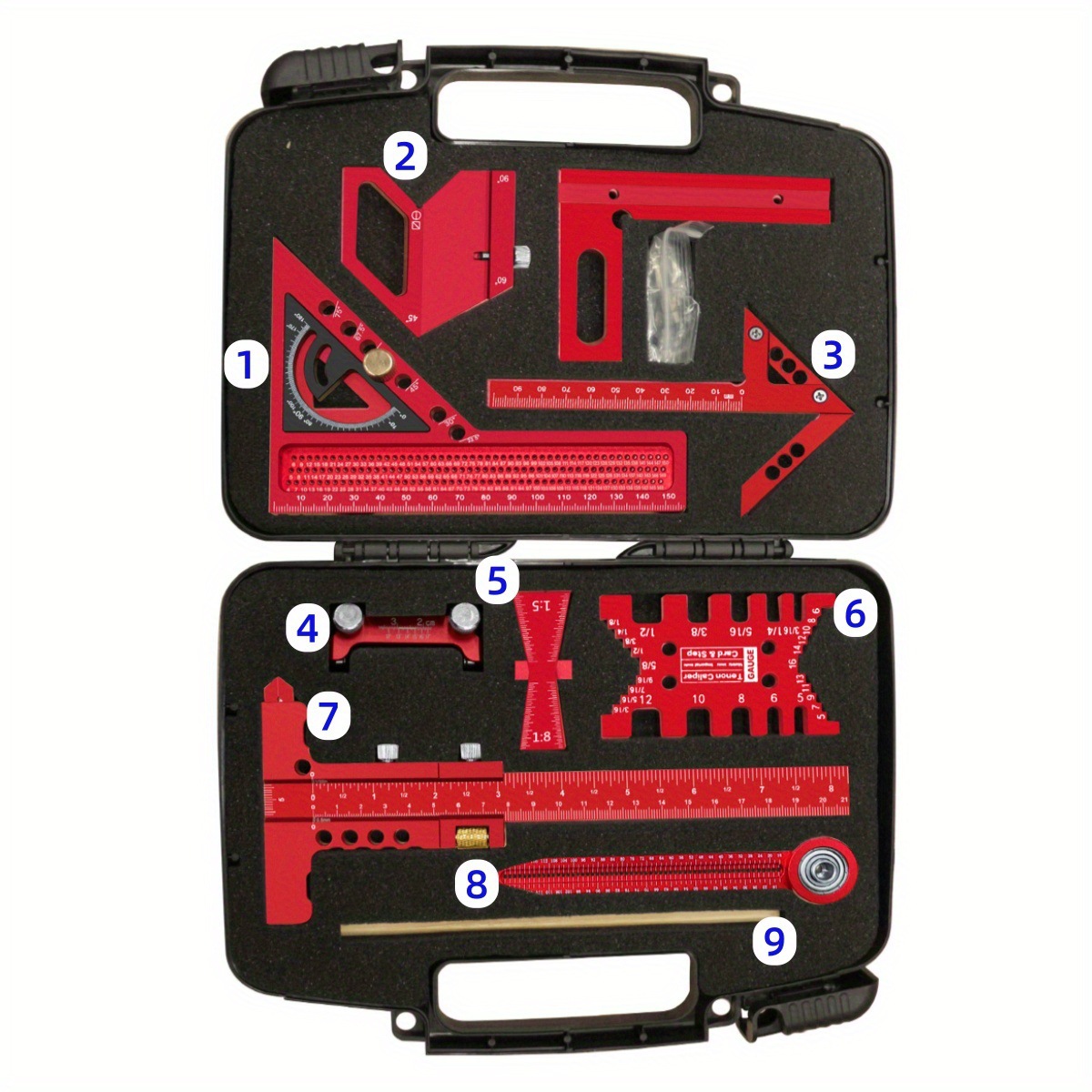10-Piece Carpentry Measuring T - Woodworking Free Plans review and price