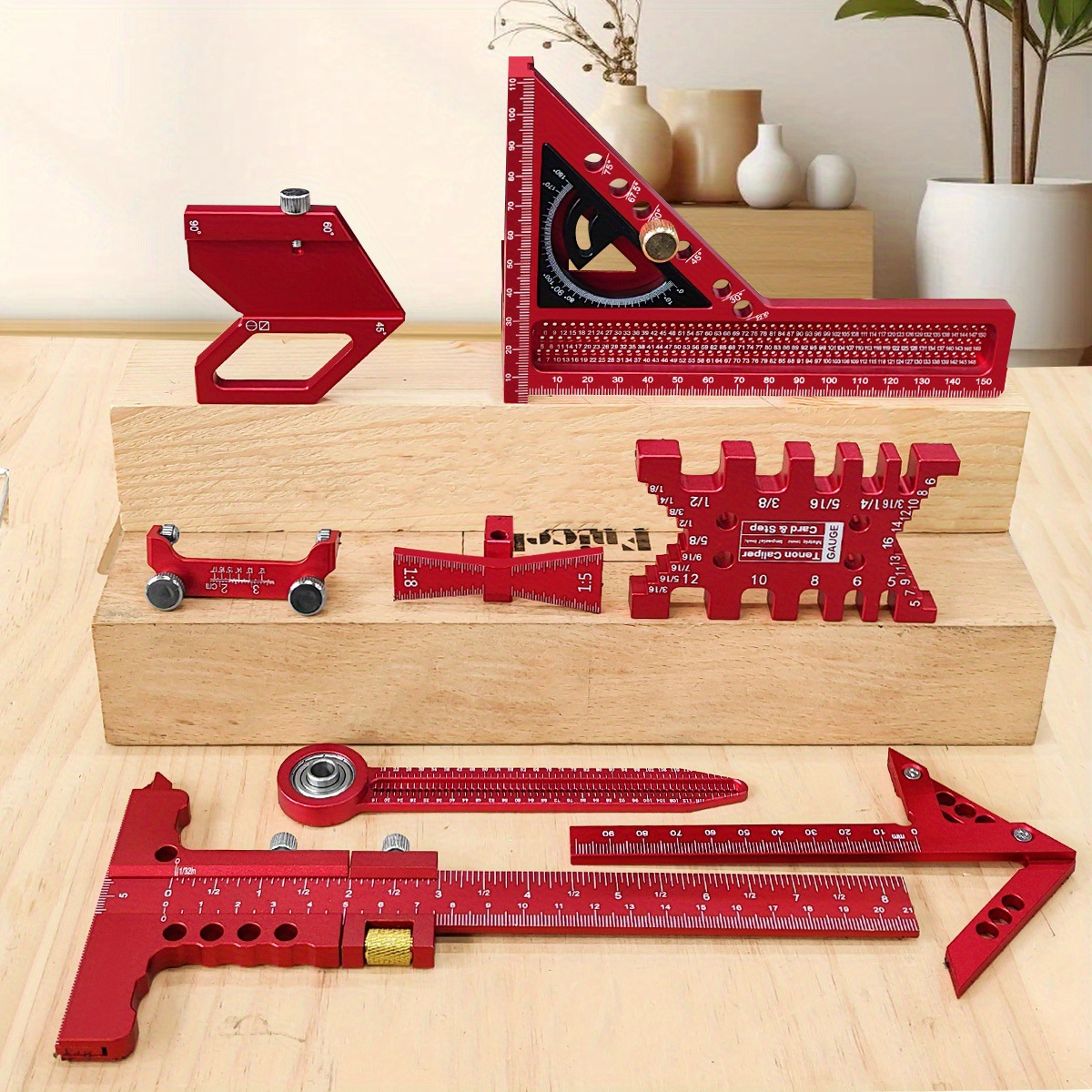 10-Piece Carpentry Measuring T - Woodworking Free Plans review and price