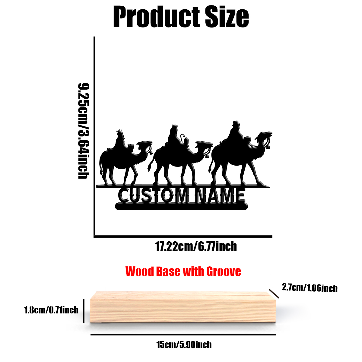 1pc Customizable Metal Desktop - Woodworking Laser review and price
