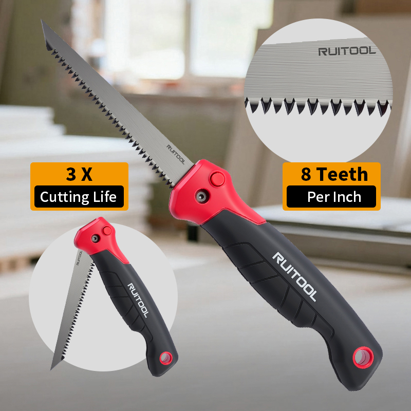 Folding Drywall Jab Saw 8 TPI  - Woodworking Rasp review and price