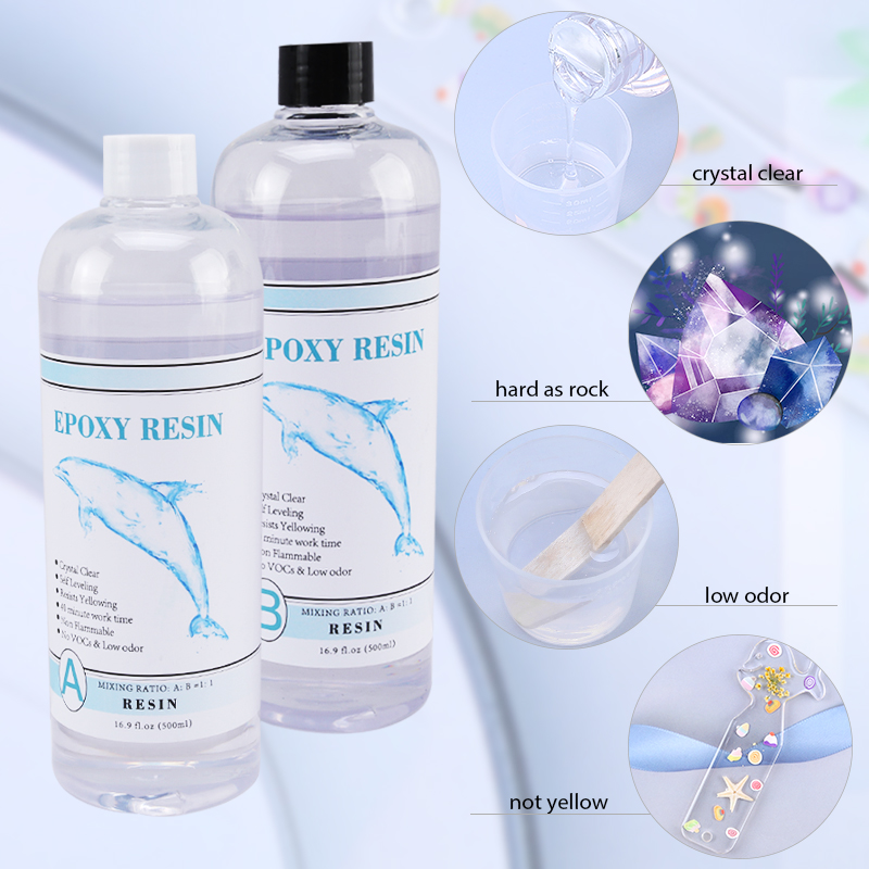 1:1 Clear Epoxy Resin Crystal  - Woodworking Resin review and price