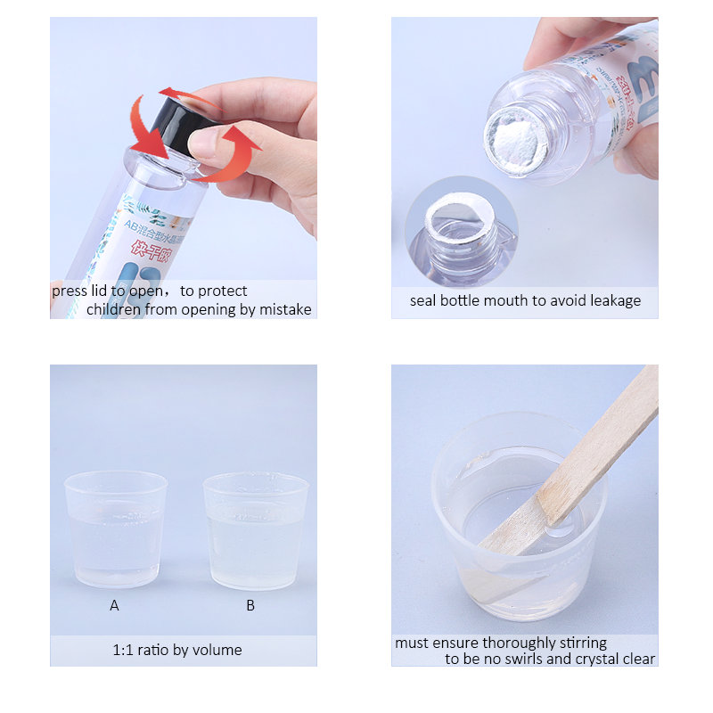 1:1 Clear Epoxy Resin Crystal  - Woodworking Resin review and price