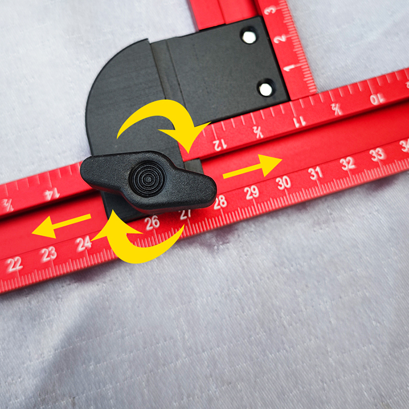 59cm Adjustable Square Router  - Woodworking Router Templates review and price