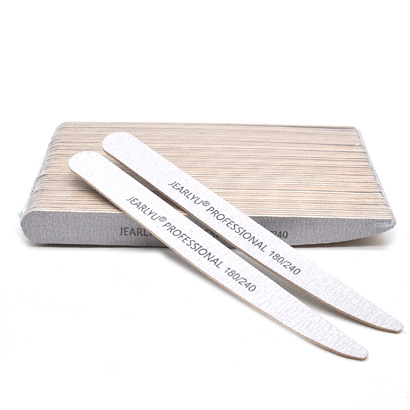 50pcs Lancet Wooden Nail Files - Woodworking File review and price