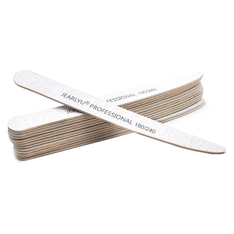 50pcs Lancet Wooden Nail Files - Woodworking File review and price
