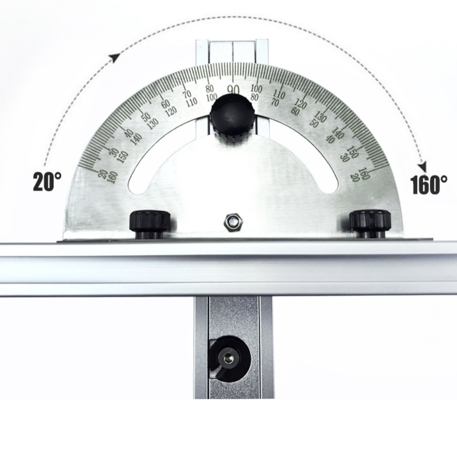 Table Saw Miter Gauge Flip Sto - Woodworking Ruler review and price